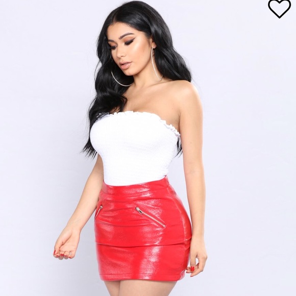 BRAND NEW White tube top from Fashion nova - Picture 2 of 3